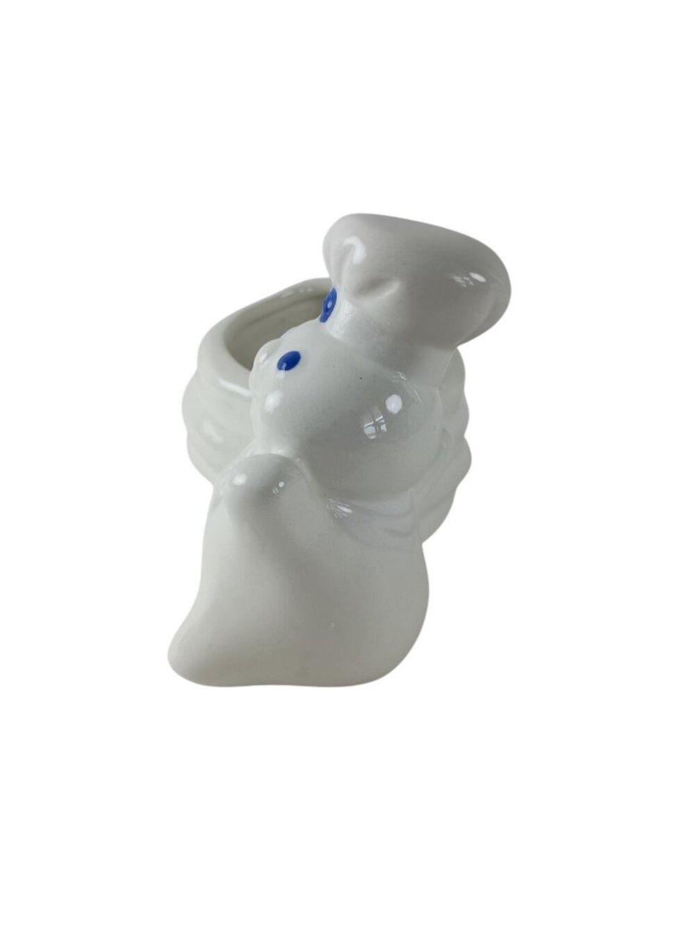 Pillsbury Doughboy Kitchen Ceramic Scrubber/Sponge Holder Or Small Planter 1997 - Picture 3 of 7